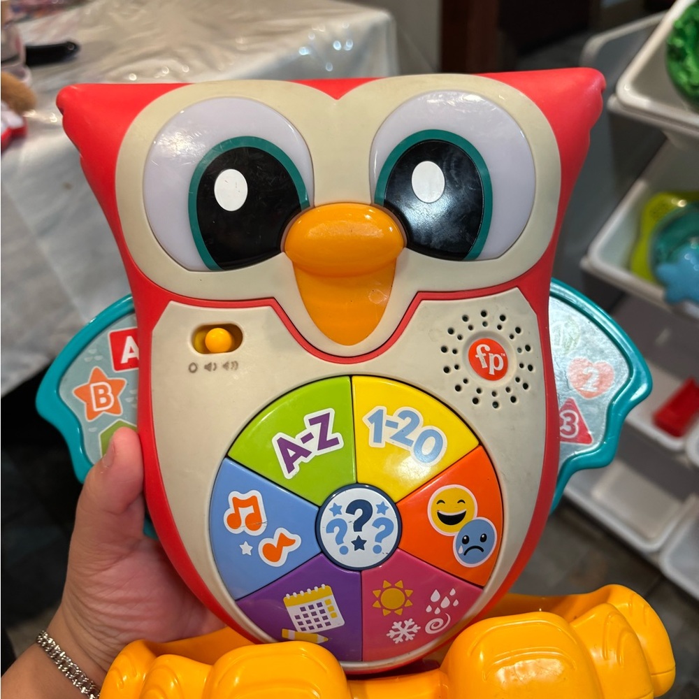 Fisher-Price Colorful Owl Learning Toy
